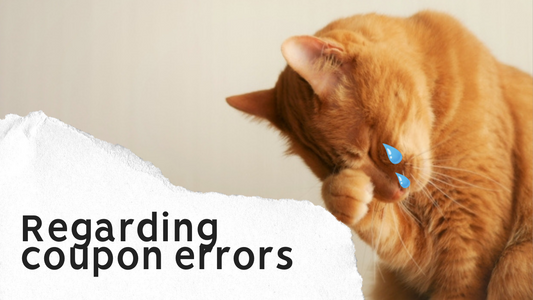 About the error of not being able to use ebay coupons