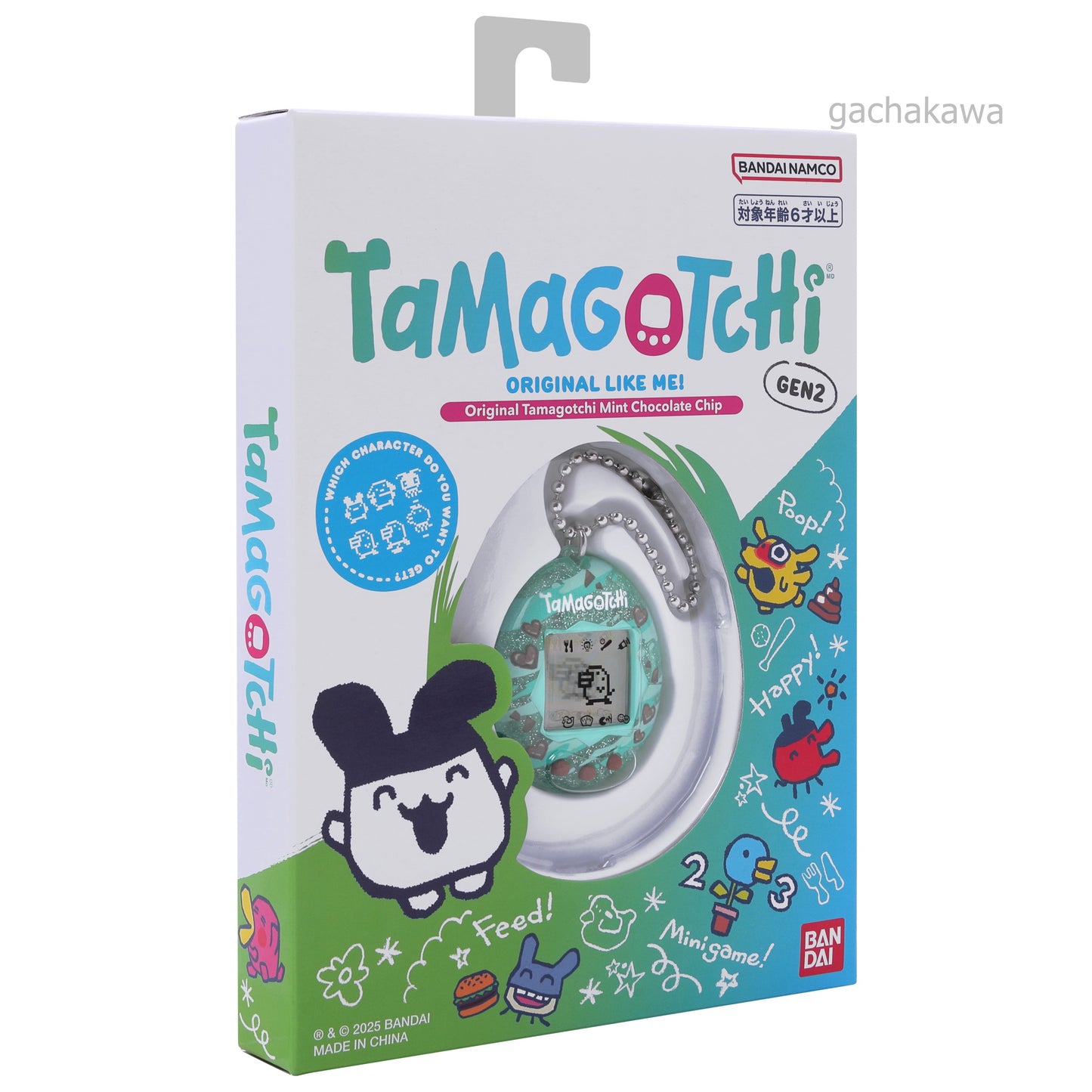 PSL Original Tamagotchi Family Mart Exclusive 2025 Mint Chocolate Chip