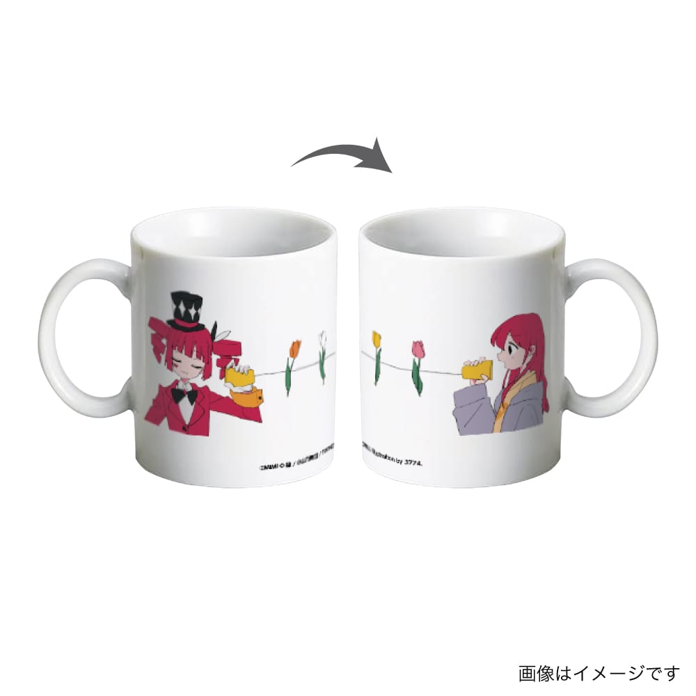 PSL Village Vanguard MIMI × Kasane Teto Mug (Trick Heart)