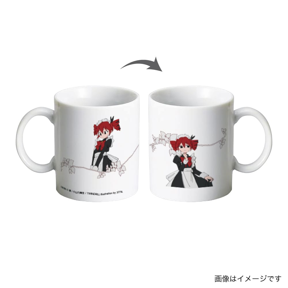 PSL Village Vanguard MIMI × Kasane Teto Mug (Magic Maid)