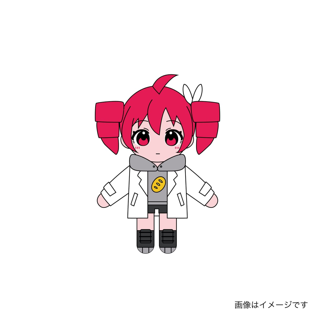 PSL Village Vanguard MIMI×Kasane Teto Plush Doll Stuffed Toy Science 20cm