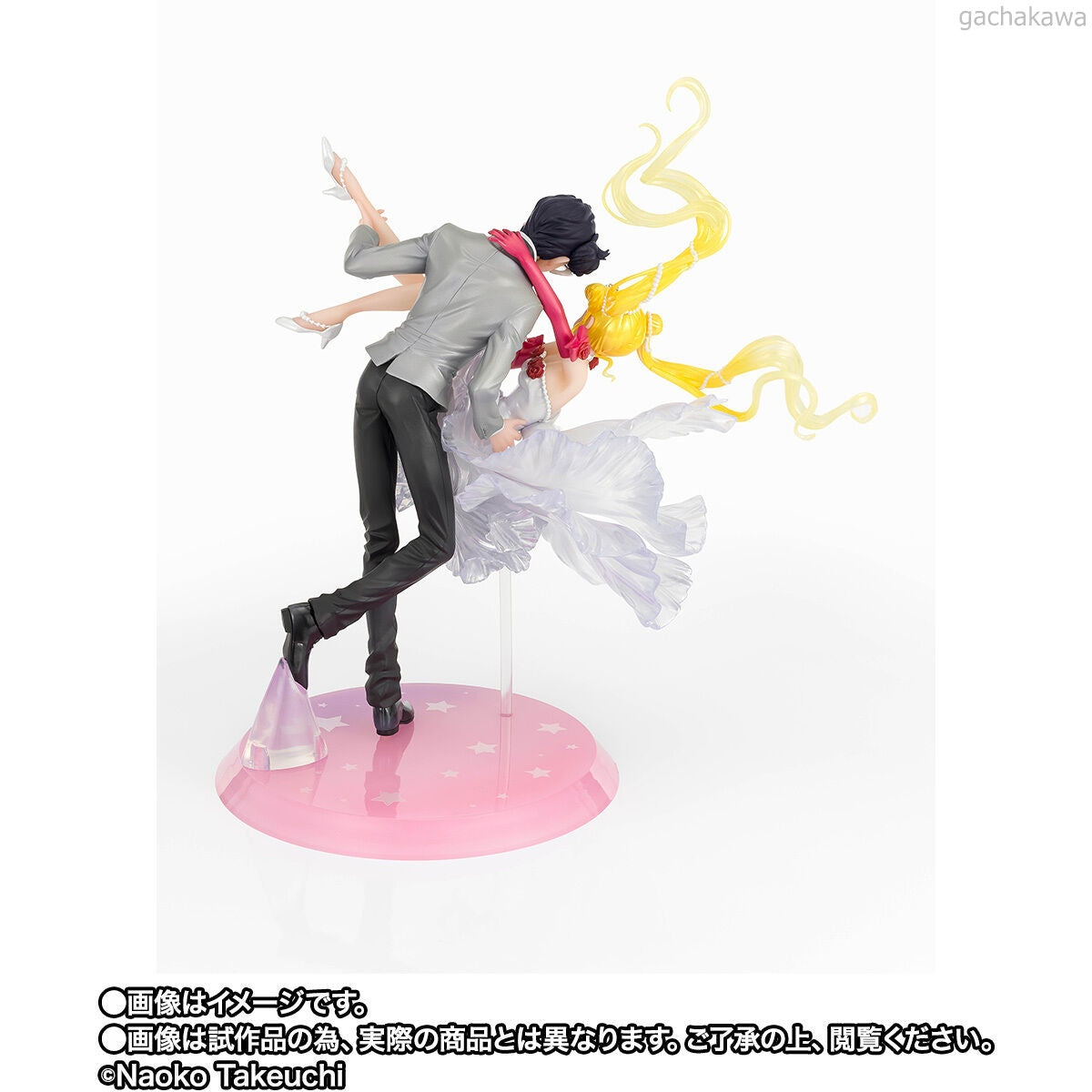 Sailor Moon Usagi and Tuxedo Mask Moonlight Glow Edition FiguartsZERO Chouette Statue【With Reservation Benefits】