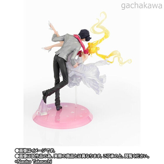 Sailor Moon Usagi and Tuxedo Mask Moonlight Glow Edition FiguartsZERO Chouette Statue【With Reservation Benefits】