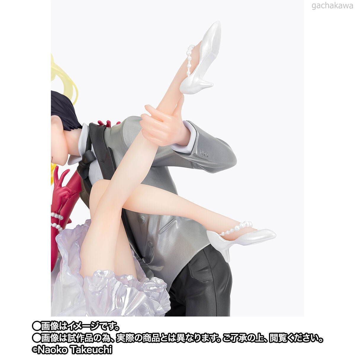 Sailor Moon Usagi and Tuxedo Mask Moonlight Glow Edition FiguartsZERO Chouette Statue【With Reservation Benefits】