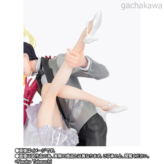 Sailor Moon Usagi and Tuxedo Mask Moonlight Glow Edition FiguartsZERO Chouette Statue【With Reservation Benefits】