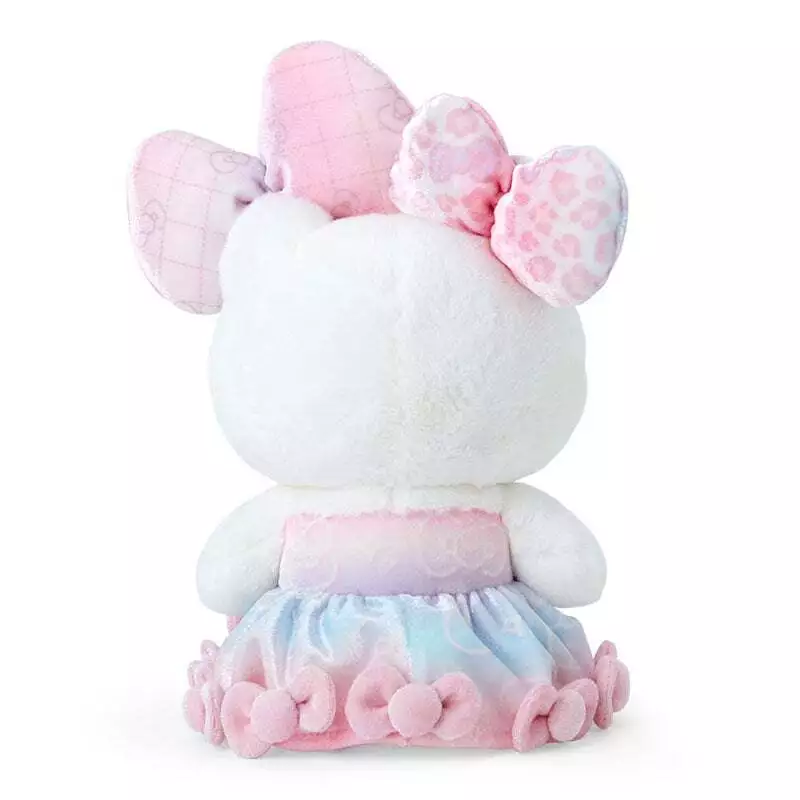 Sanrio HELLO KITTY 50th The Fashionable Ribbons Birthday Plush doll / Free shipping