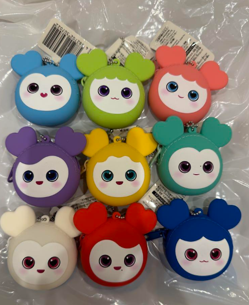TWICE BABY LOVELYS Silicone Mini Wallet All 9 Types GIGO 2025