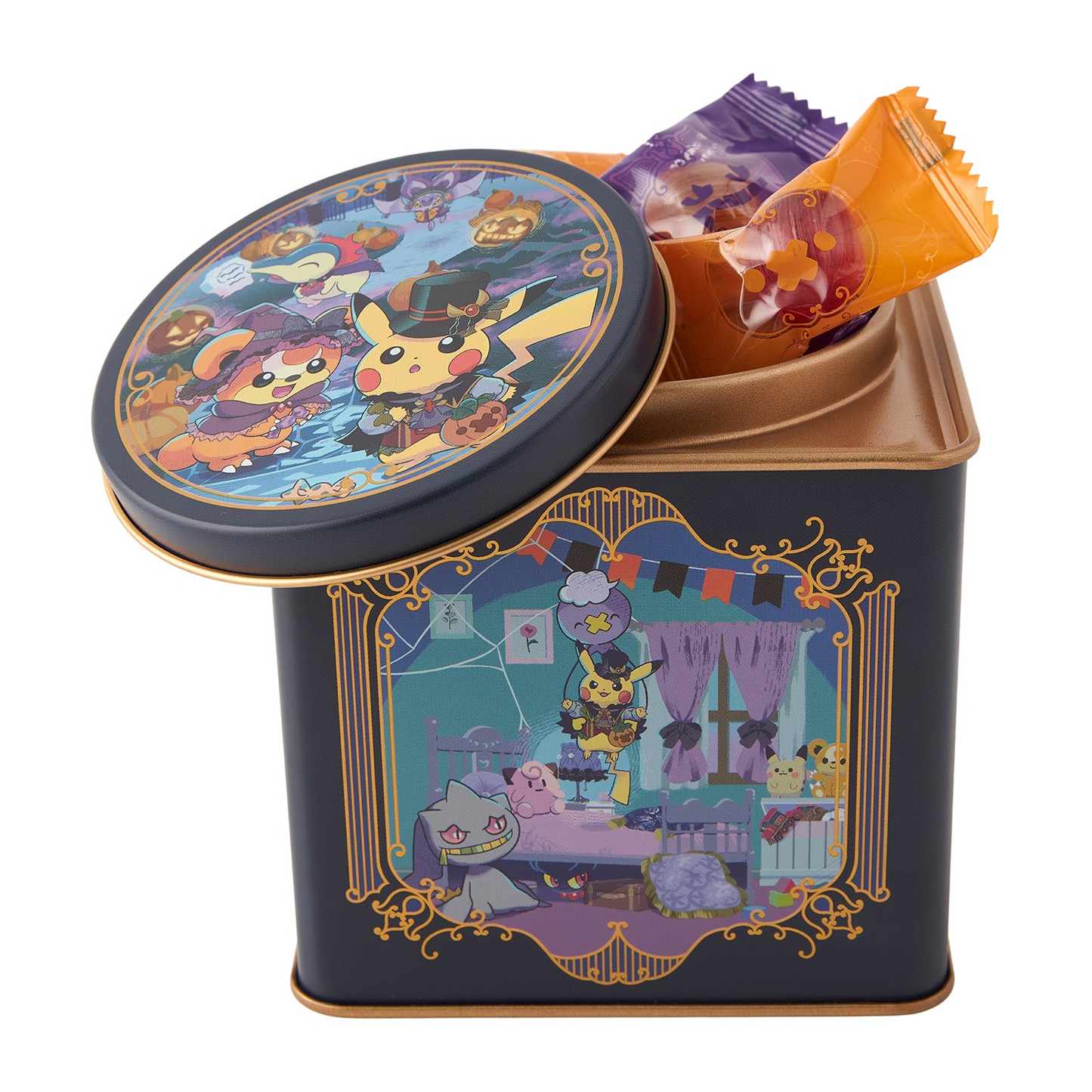 Pokemon Canned Candy Halloween Ghost Chateau 2025 Japan