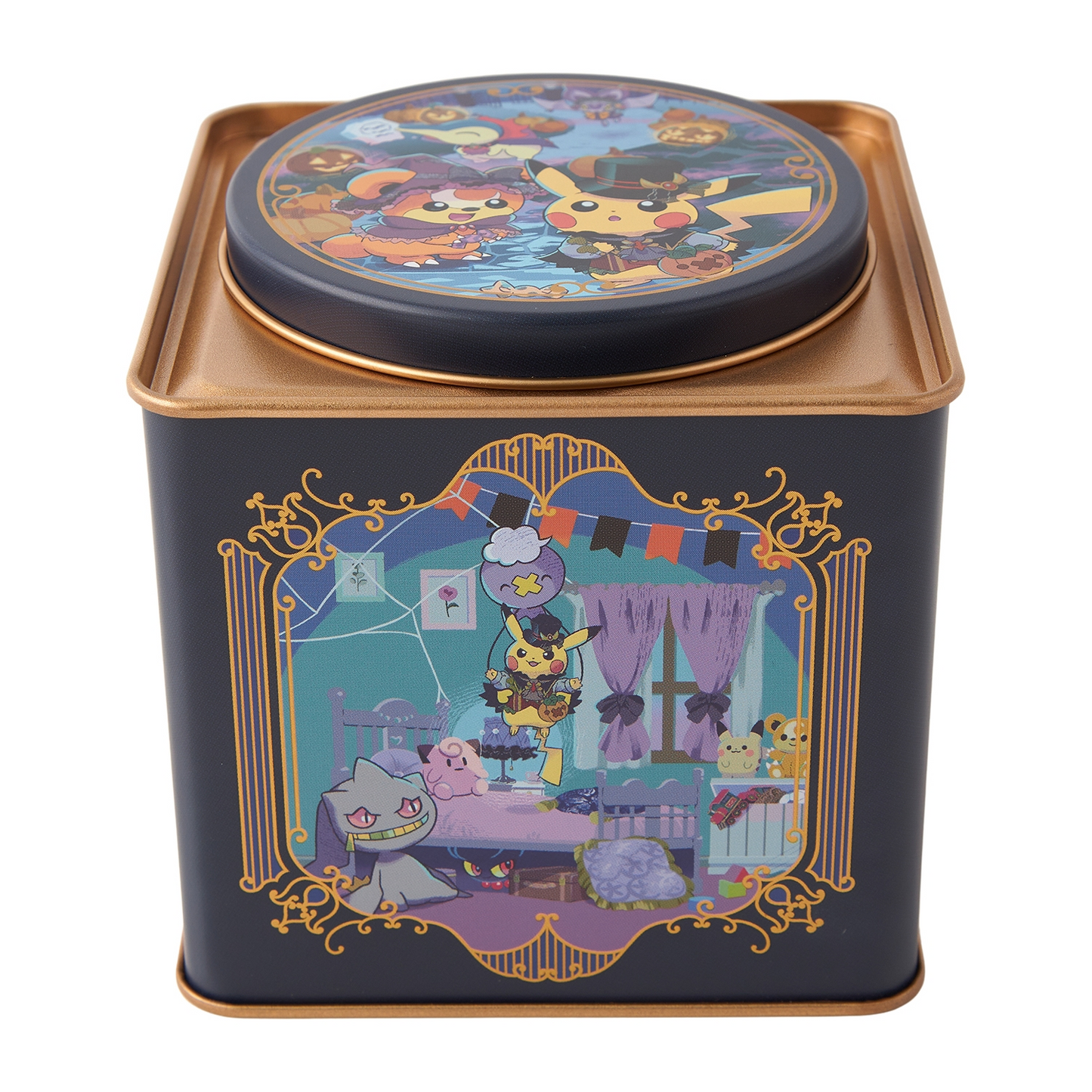 Pokemon Canned Candy Halloween Ghost Chateau 2025 Japan