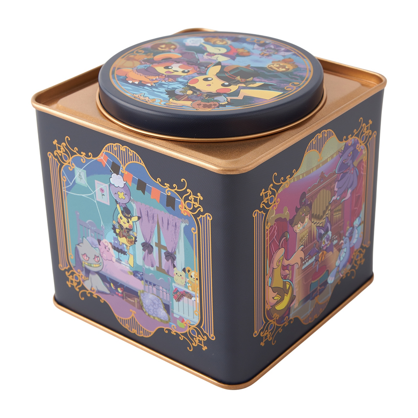 Pokemon Canned Candy Halloween Ghost Chateau 2025 Japan
