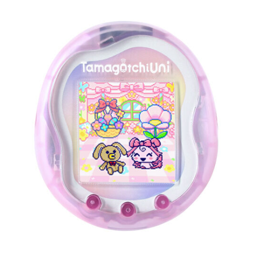 PSL Tamagotchi Uni Aurora Pink & Prism White Set BANDAI JAPAN Limited Edition