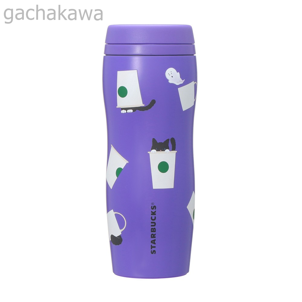 Starbucks Japan 2025 Playful Halloween Cat Tumbler Mug Bag