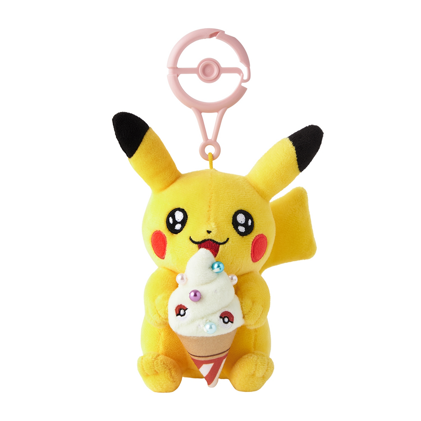 Pokemon Center Mascot with carabiner Pikachu Oiri soft Kagawa Limited
