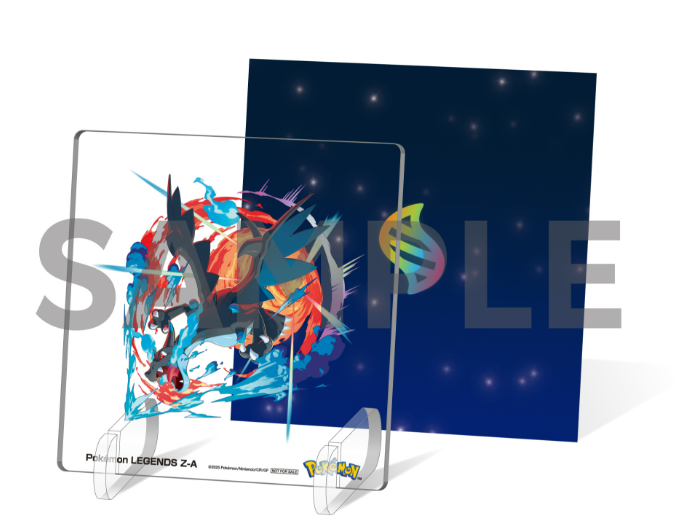 Pokemon Legends Z-A privilege acrylic coaster Mega Charizard Japan NEW