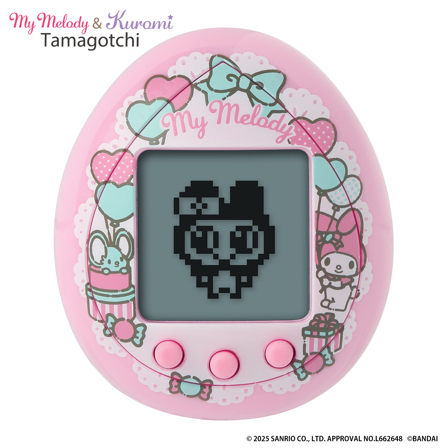 My Melody & Kuromi Tamagotchi My Melody ver. 2025