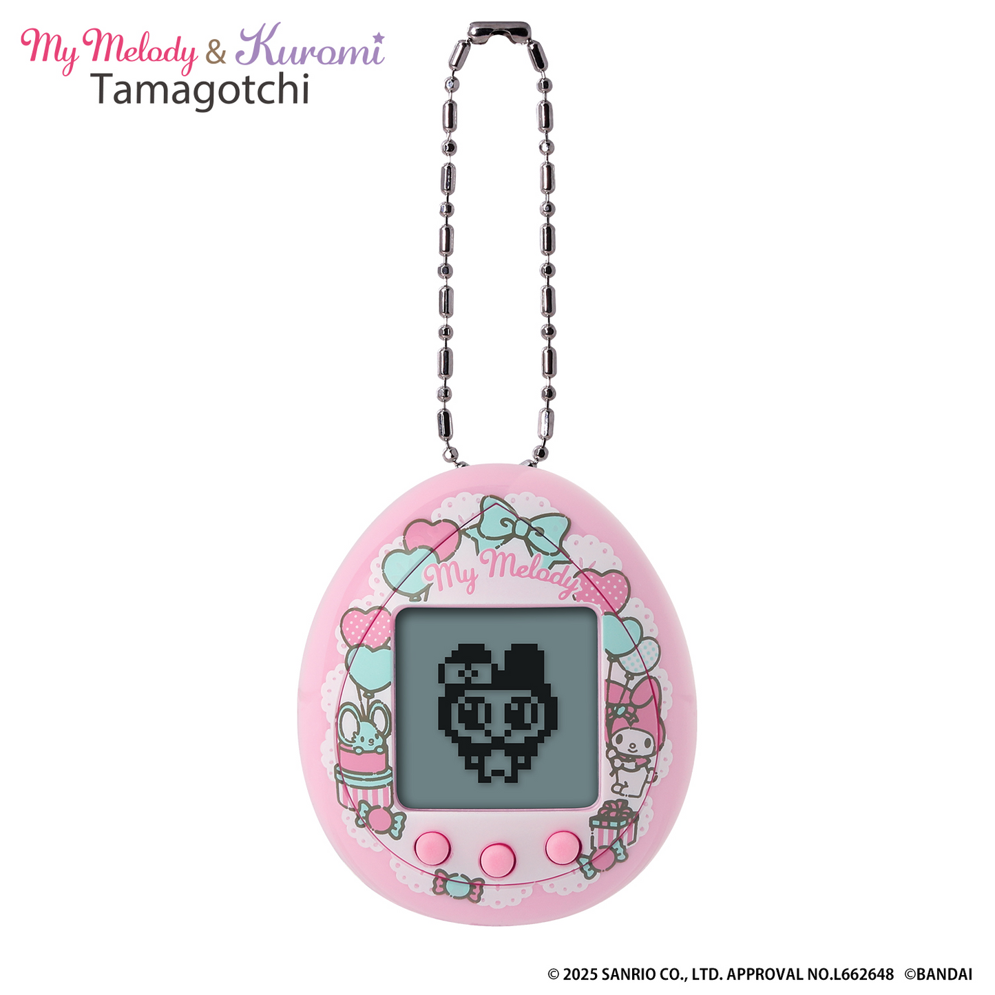 My Melody & Kuromi Tamagotchi My Melody ver. 2025