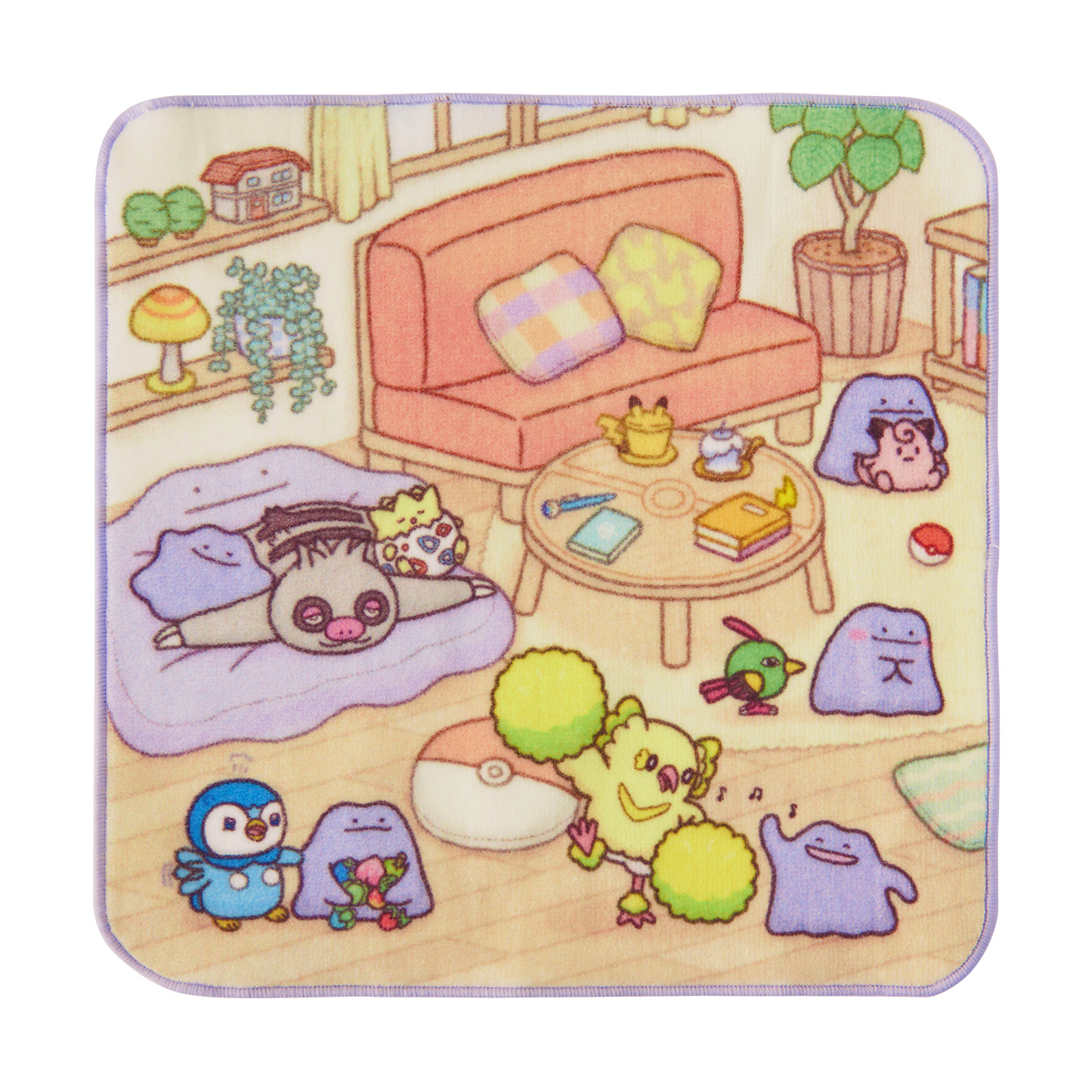 Pokémon Center Original Ten Poké Ten Colors Hand Towel Ditto