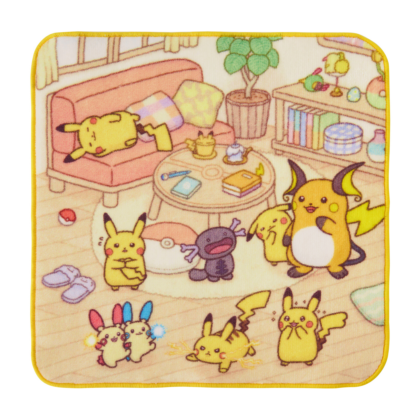 Pokémon Center Original Ten Poké Ten Colors Hand Towel Pikachu