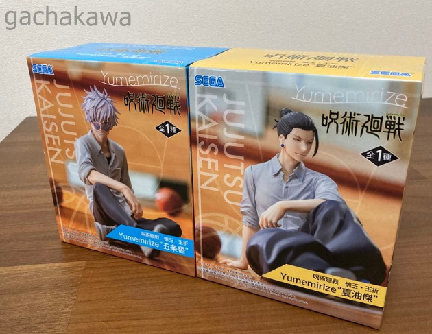 Jujutsu Kaisen Yumemirize Figure Satoru Gojo Suguru Geto Set SEGA New Japan