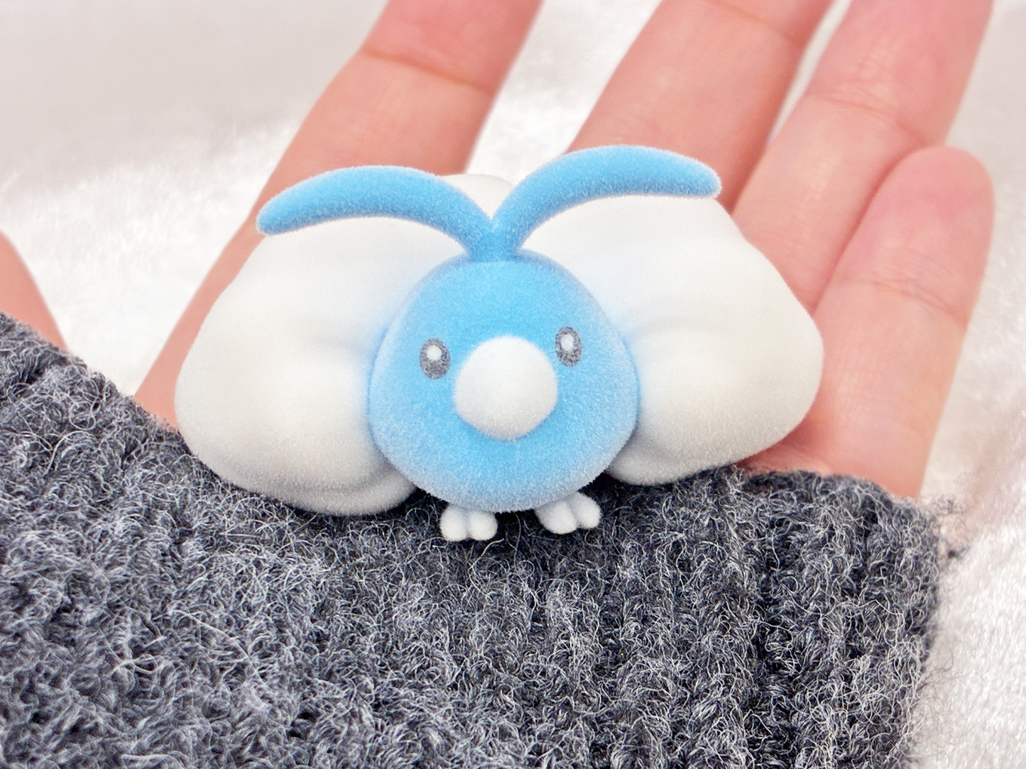 PSL Pokemon Flocky Doll All 4 types Set Gacha Capsule Toy