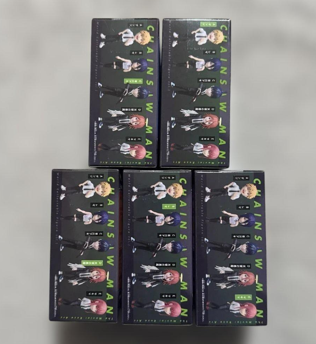 Chainsaw Man the Movie: Reze Arc World Collectable Figure Complete 5 Set