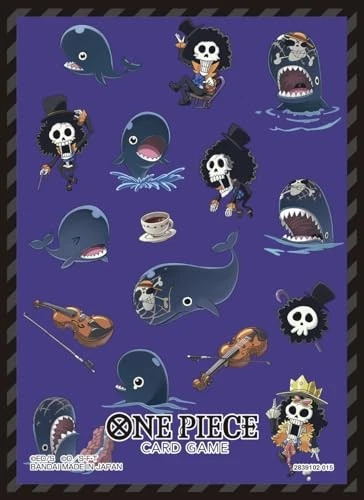 PSL ONE PIECE Card Game Official Card Sleeves 14 Brook Laboon 70pcs Gacha Kawa PSL ONE PIECE Card Game Official Card Sleeves 14 Brook Laboon 70pcs Gacha Kawa