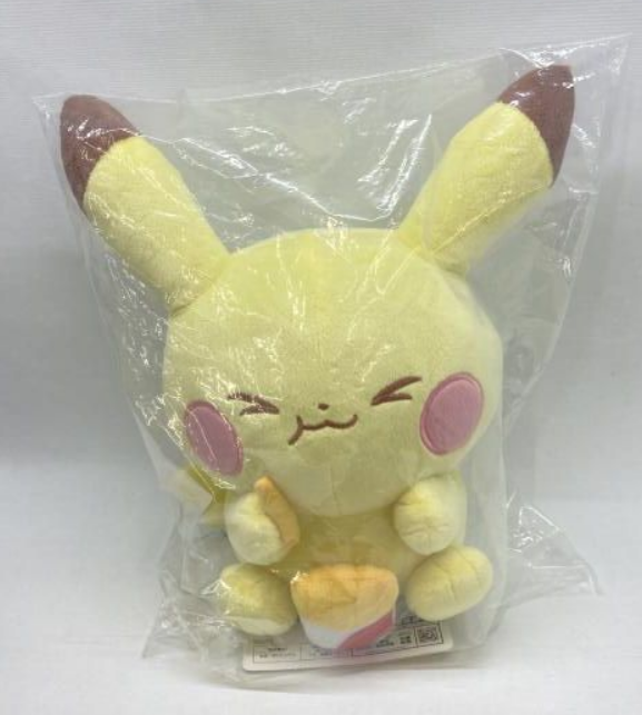Ichiban kuji Pokemon Peaceful Place PokéPeace PEACE Diner Pikachu Plush Prize B
