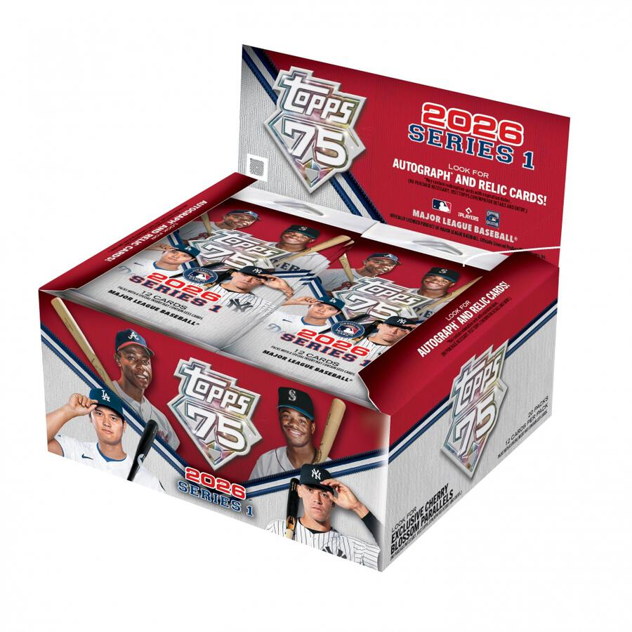 2026 Topps MLB Series 1 Japan Edition Factory Sealed Box