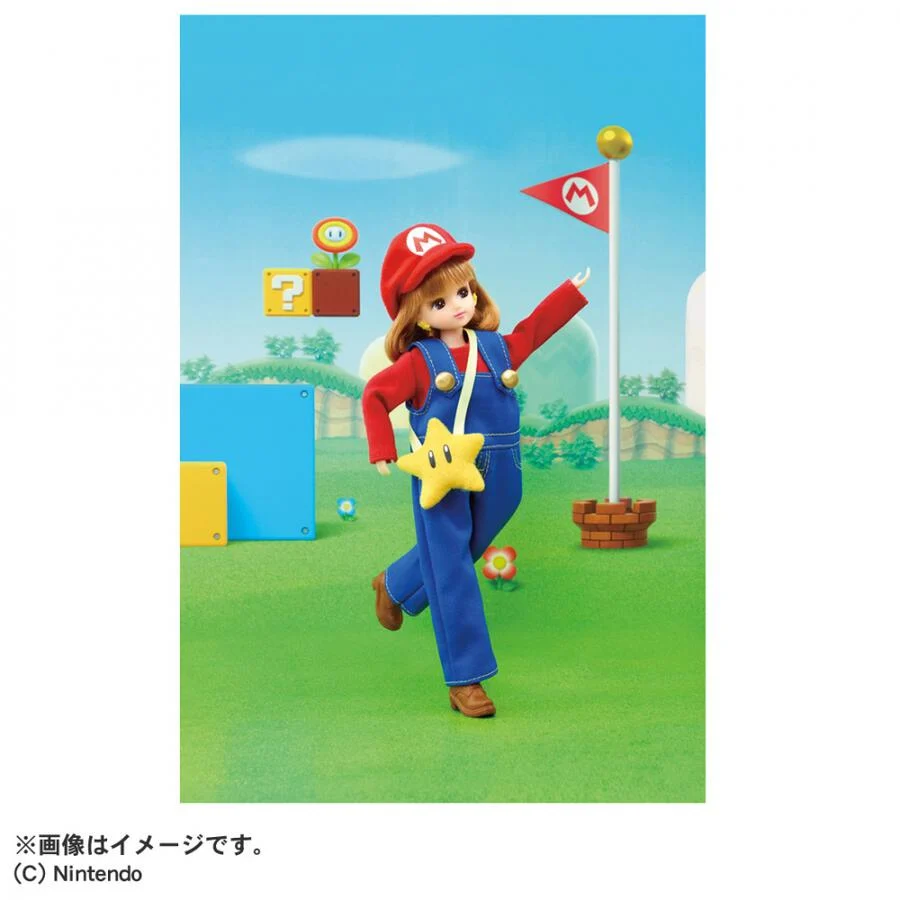 PSL Takara Tomy Licca-chan Doll Super Mario Licca-chan Mario Style