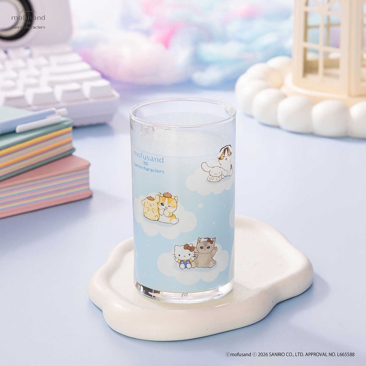 PSL mofusand × Sanrio Characters Retro Glasses 2026