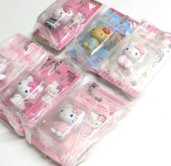 HELLO KITTY Package Miniature Collection complete 6 set Gacha capsule Toy NEW