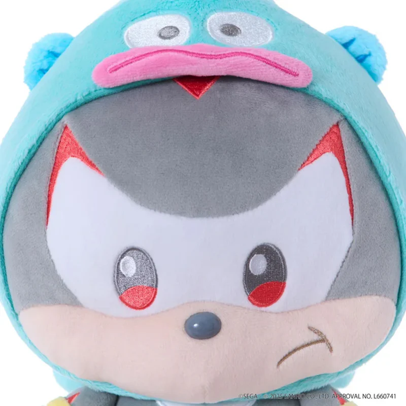 Sonic Friends × Sanrio Shadow Hangyodon Characters Plush M SEGA JAPAN 12in