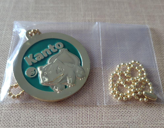 Pokemon 30th Anniversary Ichiban Kuji J Prize Metal Charm Bulbasaur