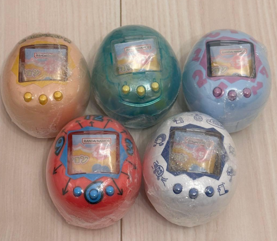 Tamagotchi: Carry Case Collection Set of 5 Bandai Gashapon Capsule Toy