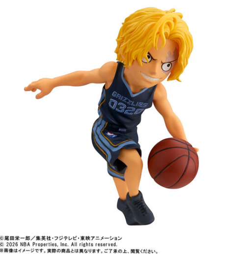 PSL One Piece x NBA WCF World Collectable Figure SABO 9cm
