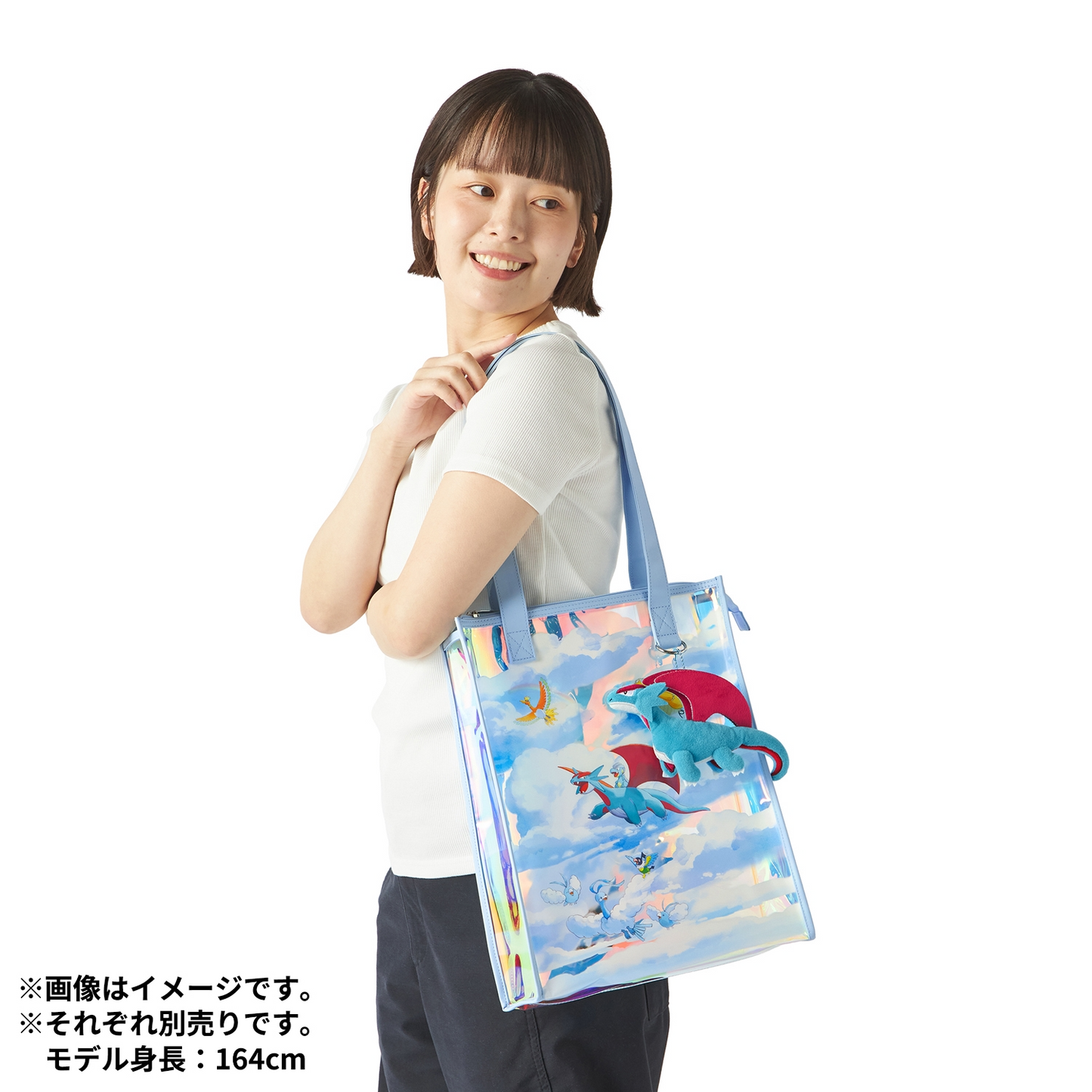 Pokemon Center Original Soaring Dreams Vinyl Tote Bag Jul.2