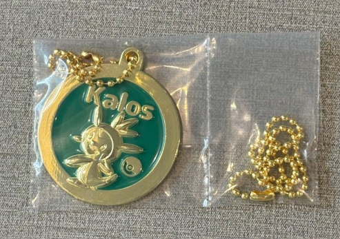 Pokemon 30th Anniversary Ichiban Kuji vol.2 K Prize Metal Charm Chespin