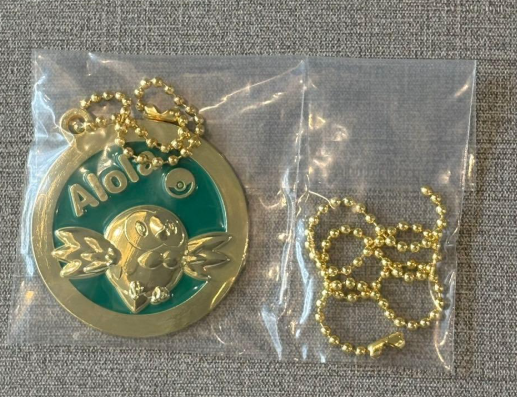 Pokemon 30th Anniversary Ichiban Kuji vol.2 K Prize Metal Charm Rowlet