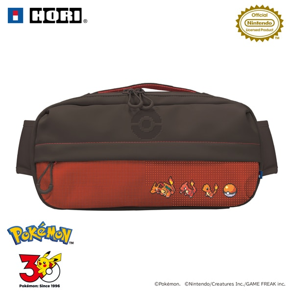 PSL Pokémon HORI 2WAY Shoulder Pouch Pixel Art Red Nintendo Switch 2 NEW 2026