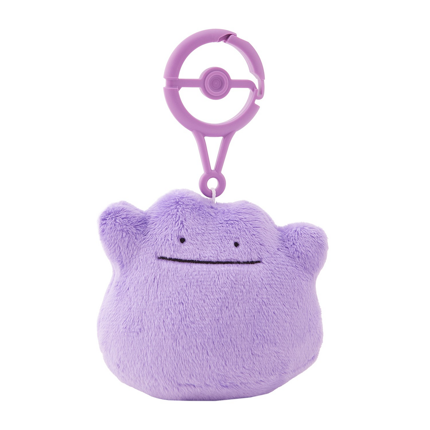 Pokemon Center Original Plush Mascot with Carabiner Key chain Ditto