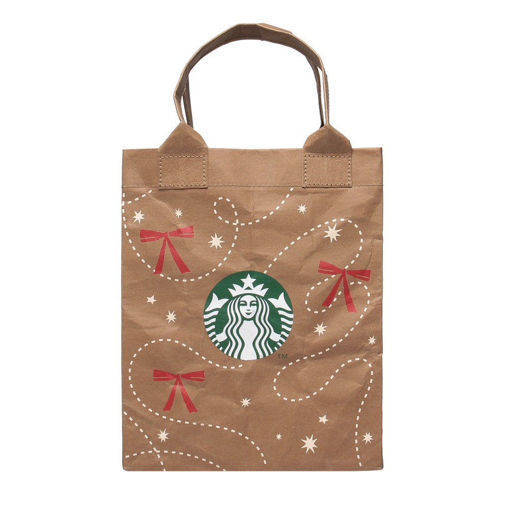 Starbucks Japan Holiday 2026 Craft Paper Shopper S