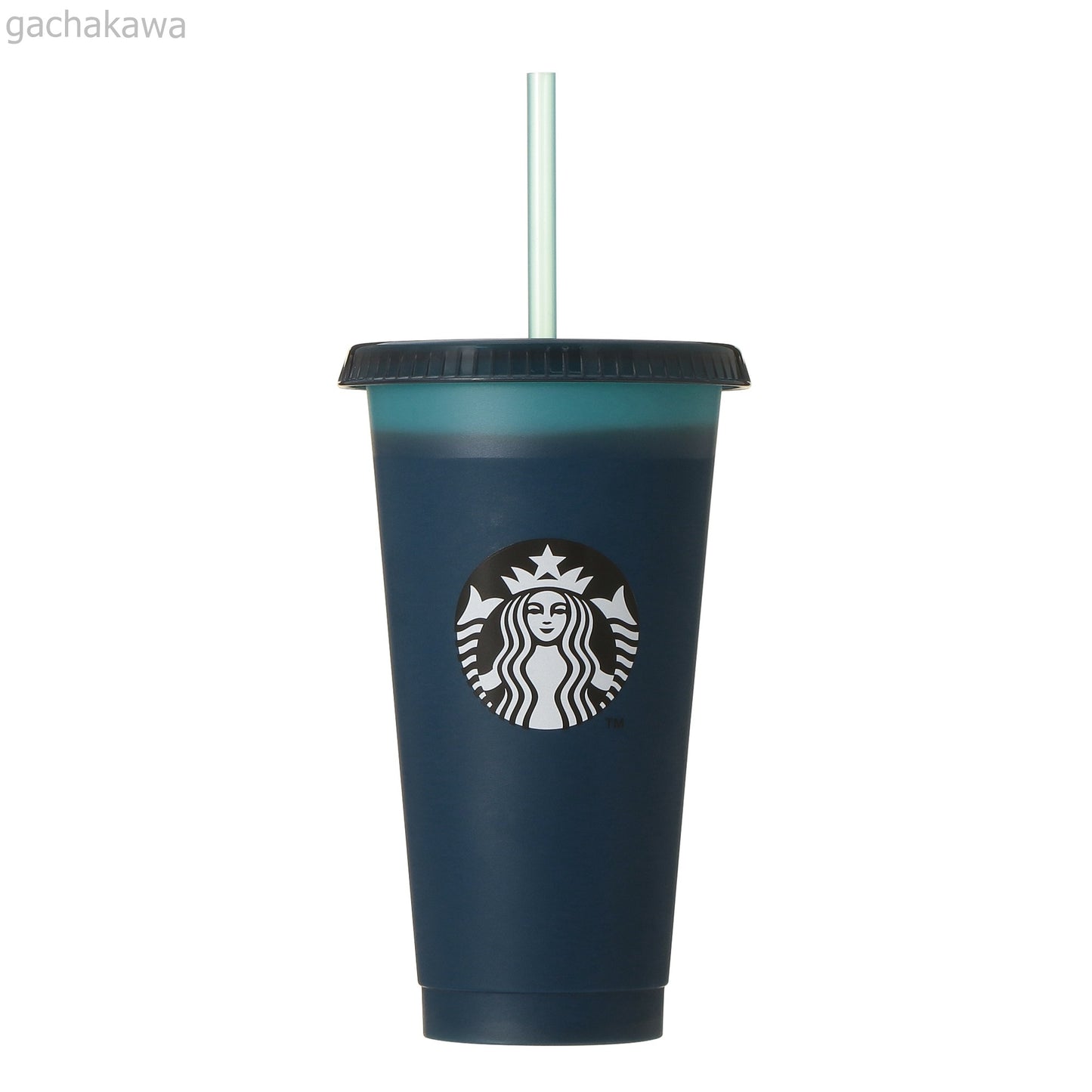 Starbucks Japan Summer 2025 Color Changing Reusable Cold Cup Tumbler Dual Blue
