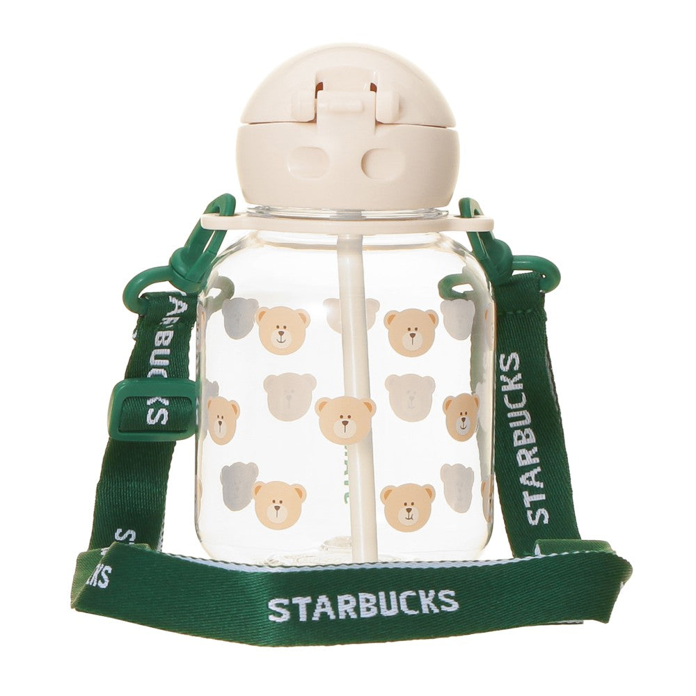 Starbucks JAPAN 2026 Bearista Straw Tumbler with Strap (458ml)