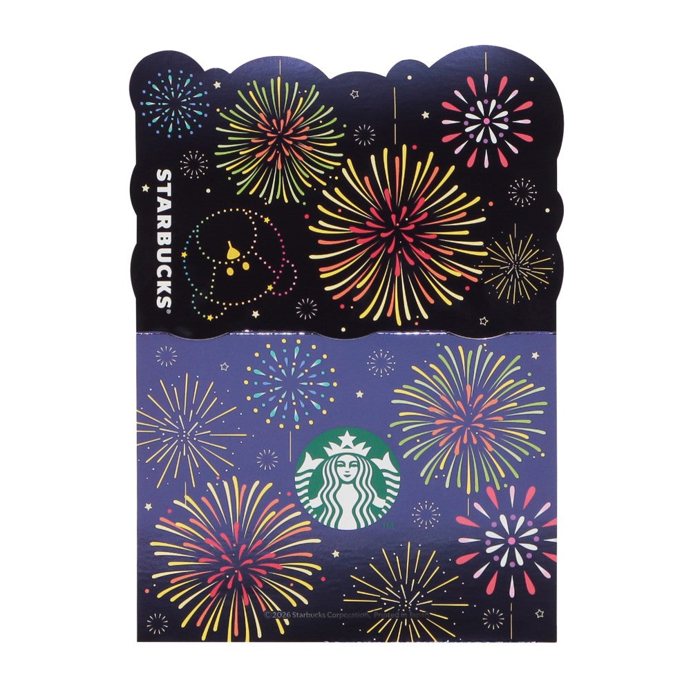 Starbucks JAPAN Summer 2026 Beverage Card Fireworks