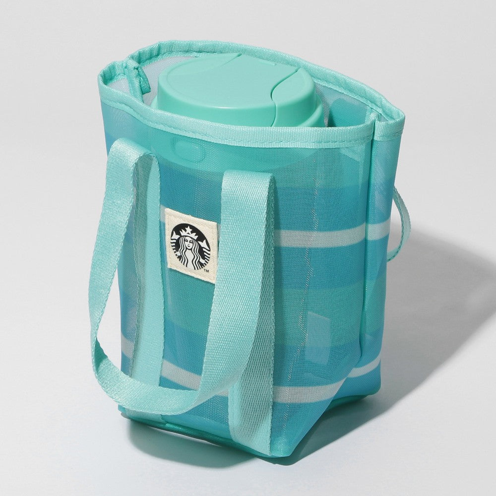 Starbucks Japan Summer 2026 Mesh bag Small Green