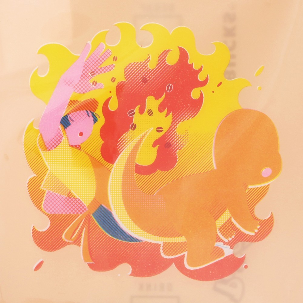 PSL Starbucks Japan Pokémon + STARBUCKS Cup-Shaped PVC Pouch: Charmander