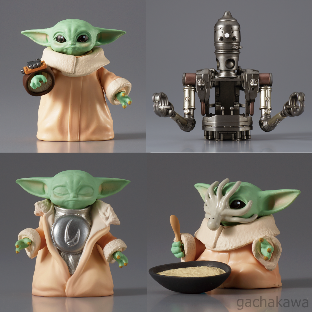 PSL Star Wars Grogu Collection Mascot 2 Capsule Toy 4 Types Full PSL Star Wars Grogu Collection Mascot 2 Capsule Toy 4 Types Full