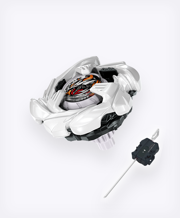 PSL BEYBLADE X BX-00 Starter COBALTDRAGOON 9-60F Metal Coat: White