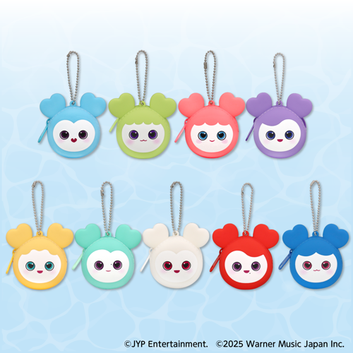 ミサモ◾️TWICE LOVELYS　サンリオ　マスコット・シリコンミニウォレット TWICE BABY LOVELYS Silicone Mini Wallet All 9 Types GIGO 2025