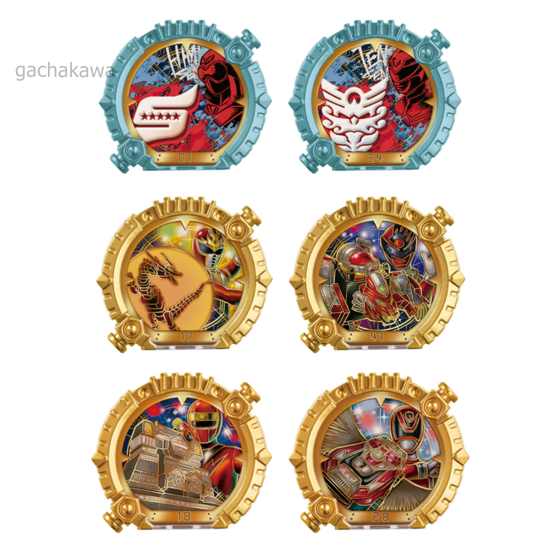 PSL DX Sentai Ring Dairanger Kyuranger Gorenger Goseiger Kakuranger Dekaranger Set